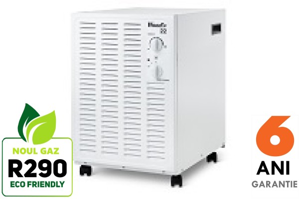 Dezumidificator si purificator Woods SW22FW Suedia, filtru SMF, 2 trepte ventilator, suprafata 100 mp, garantie 6 ani